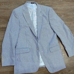 Men's Seersucker Blazer/Sport Jacket